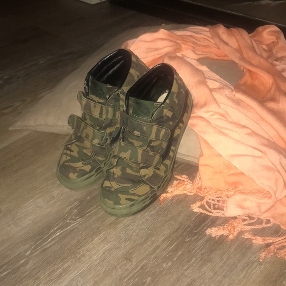 camo vans for toddlers